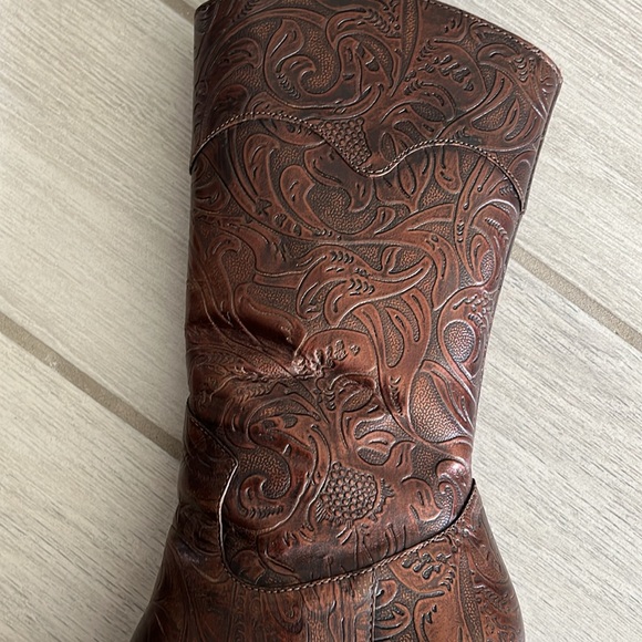 💃🏻👢 Vintage Antonio Melanie Calf Boots.Sz 7. Gently worn made in Brazil👢 - Picture 6 of 9